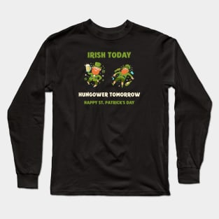 St. Patric's Day Design Long Sleeve T-Shirt